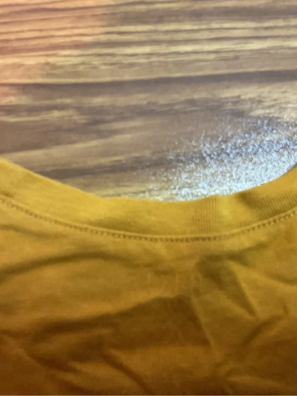 OshKosh B'gosh Mustard Long-Sleeve Tee with Floral Jar Print